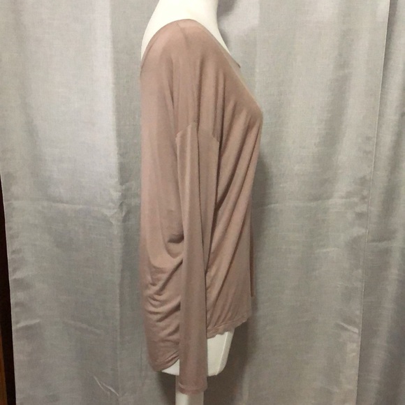 VS PINK-Oversized SleepShirt-XS-Dusty Mauve-CrewNeck-Soft Modal-EUC - Picture 8 of 14